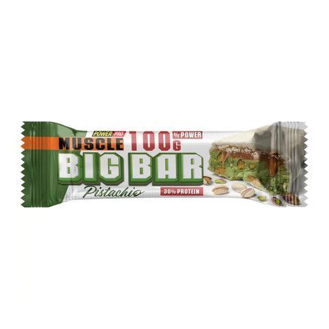 Диетическое питание / Muscle Big Bar 30% - 10x100g Pistachio 2023-10-7780 фото